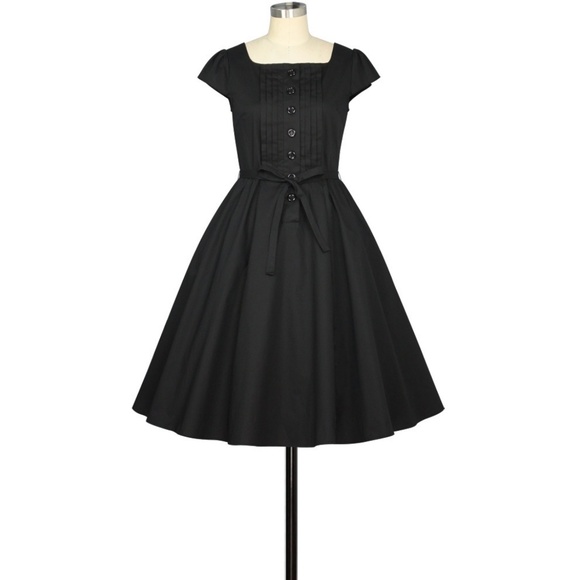 ❤️ Pin Up Side Pockets Swing Dress - Picture 5 of 7